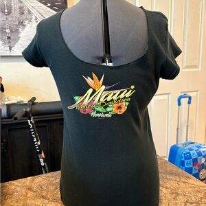 Harley-Davidson Women's Black Maui Tee
